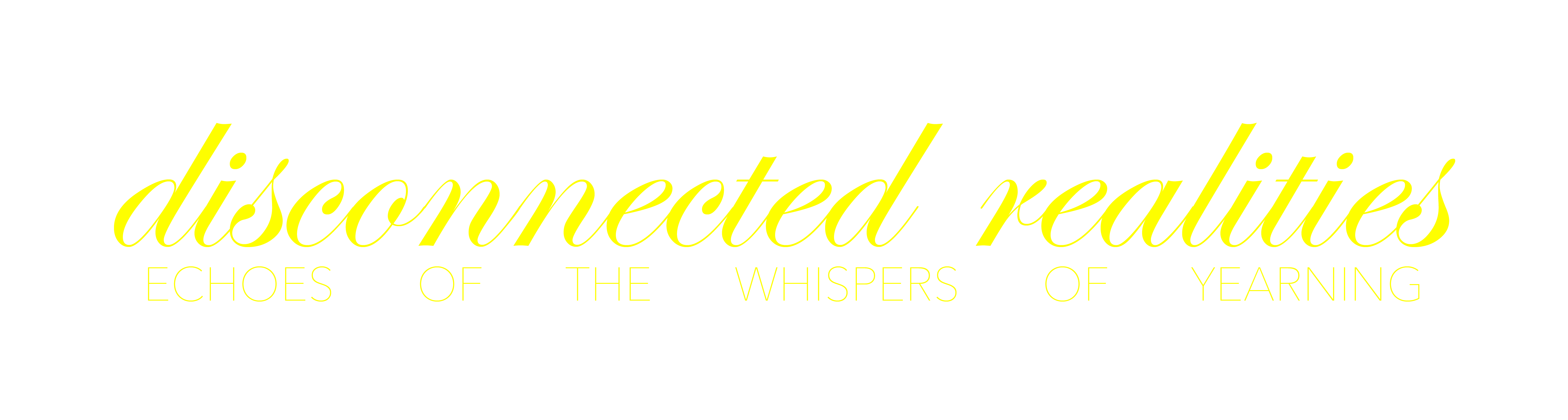 Disconnected Realities Logo